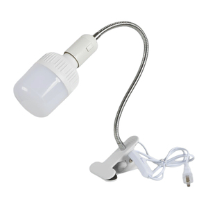 Liweida 360 độ linh hoạt bàn giữ đèn E27 cơ sở Clip ánh sáng ổ cắm cổ ngỗng cáp với on off chuyển đổi cắm cho phát triển ánh sáng - Product Image 2