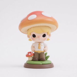 Figurine d'action personnalisée en forme de champignon de dessin animé, modèle décoratif en résine PVC, style anime japonais, jouet de collection - Product Image 5