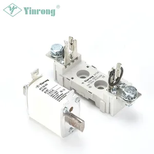 Yinrong Square Pipe Knife-Shape Contact NT00 Series Fuse Link RT16-00 NT00 With CE TUV UL Certification