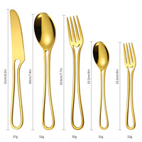 Ensemble de couverts de luxe en acier inoxydable, finition peinture aérosol ajourée, comprenant couteaux à steak et cuillères à café, pour la restauration occidentale et les réceptions