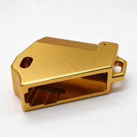 Carcasa de Aluminio Anodizado Mecanizado por CNC Personalizada, Cubierta de Aluminio de Precisión para Equipos Electrónicos