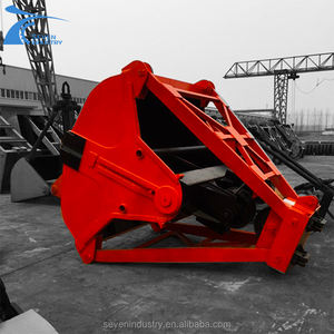 5-47T Bagger-Greifer Hydraulischer Steingreifer Schrottmetall-Greifzange Orangenschalen-Greifer Vierklauen-Abfallstahl-Eisengreifer - Product Image 6