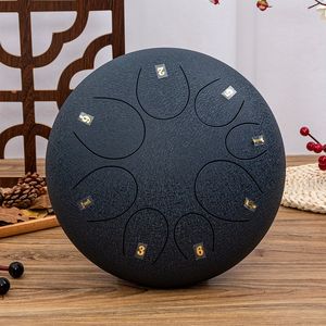 Set de Regalo Completo: Tambor de Lengüetas de Acero de 10 Pulgadas y 8 Tonos, Instrumento Musical de Percusión - Product Image 4