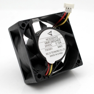 Ventilateur de refroidissement à 3 fils à roulement à billes MMF-06F24ES RP1/RP3/RM5 DC24V 0,1A pour variateur MR-J3 - Product Image 1