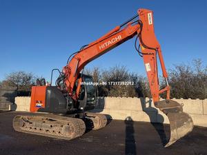 Excavatrice sur chenilles hydraulique Hitachi ZX135 d'occasion d'origine japonaise, 13,3 tonnes, avec moteur, pompe et engrenages - Haute efficacité, garantie 1 an - Product Image 6