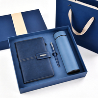Ensemble de carnets de notes personnalisés pour cadeaux d'affaires avec stylo et tasse isotherme en cuir PU – Fabricant d'ensembles de carnets de notes quotidiens pour le bureau