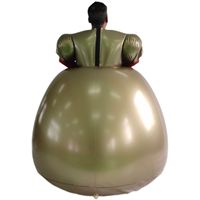 Ballon d'exercice personnalisé SZZHN en PVC, pliable, étanche, pour extérieur, modèle RPC713, capacité 20kg+, portable
