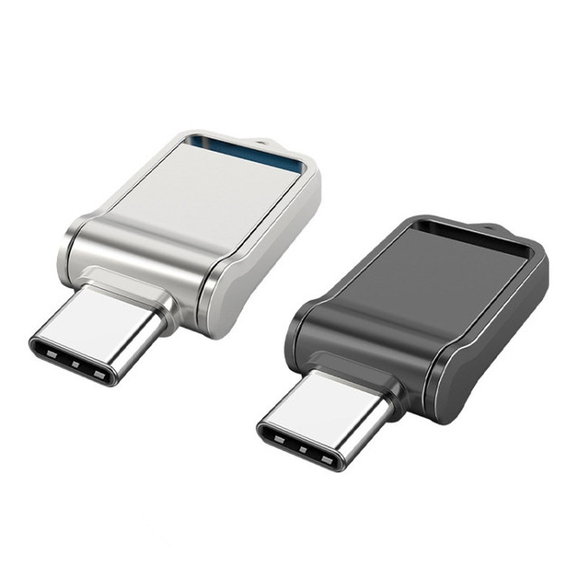Mobile Phone Computer Type-c/usb-c 16gb 32gb 64gb 128gb Metal Type-c/usb-c U-disk Mobile U Disk Storage Usb Flash Drives
