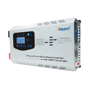 Inverter tenaga surya 120/240 Volt 48V, Inverter Toroidal hibrida dengan pengisi daya