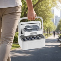 Boîte de refroidissement portable moderne pour insuline, rechargeable, à semi-conducteurs, pour voiture, maison, réfrigérateur médical pour vaccins et médicaments