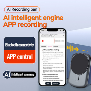 Moteur intelligent IA, stylo d'enregistrement IA, mini enregistreur vocal numérique, prise de notes, conversion de la parole en texte, résumé, cartes mentales, 8 Go, 16 Go, 32 Go - Product Image 3