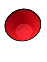 Sombrero de Fez rojo de fieltro de lana australiana para adultos 100%, borla de estilo turco para pesca informal, accesorio de disfraz marroquí, Color Borgoña