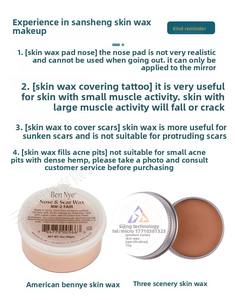 ขี้ผึ้งทาผิวสำหรับเด็กฮาโลวีนแบบกำหนดเองได้รอย<span class=keywords><strong>แผล</strong></span>เป็นจากใบหน้าและร่างกายติดฉลากส่วนตัวแบบมืออาชีพ - Product Image 4