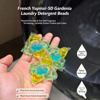 YUPINXI 5-in-1 Gel Pencuci Pakaian Ramah Lingkungan untuk Kebersihan Rumah Tangga & Penghilang Noda Aroma Tahan Lama Tidak Mengiritasi Tangan