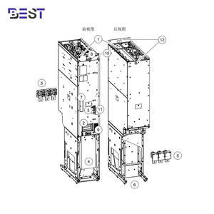 A BB ACS880-104 Module: Low-<b>Voltage</b> AC Drive for Diverse Applications Premium VFD Module Heavy-Duty Equipment ACS880-104 ACS880 - Product Image 4