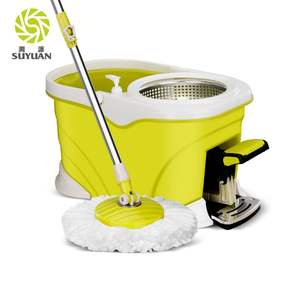 Nuevo Diseño de Equipo de Limpieza de Colchones con Cuatro Cabezales Giratorios, Mopa Plana con Mango y Interruptor, Rectangular, Suyuan - Product Image 4