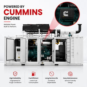Groupe électrogène à gaz de type conteneur, haute puissance, performance stable pour l'alimentation électrique de la production industrielle lourde - Product Image 6