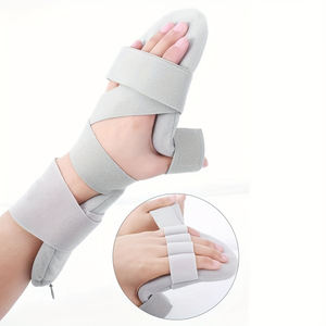 Rustende Handspalk (Rechts)-Nachtimmobilisatiesysteem Polsvingerbrace-Duimstabilisatoromslag-Voor Artritis, Tendinitis, Carpale T - Product Image 5
