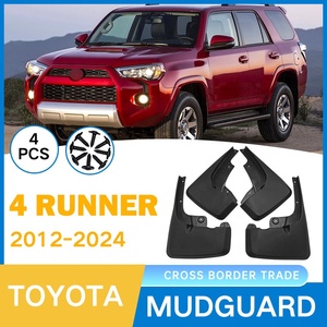 Vente en gros YAOCHENG YC-360 Bavettes de protection neuves pour 4Runner 2012-2024, de remplacement, en plastique, avant/arrière, avec vis, garantie 1 an - Product Image 5