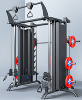 Máquina de entrenamiento de ejercicio de gimnasio, estante de potencia funcional de alta resistencia