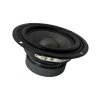 Haut-parleur rond pur de 4 pouces de gamme moyenne avec des voix pleines et des basses profondes, haut-parleur original authentique de qualité audiophile haute fidélité