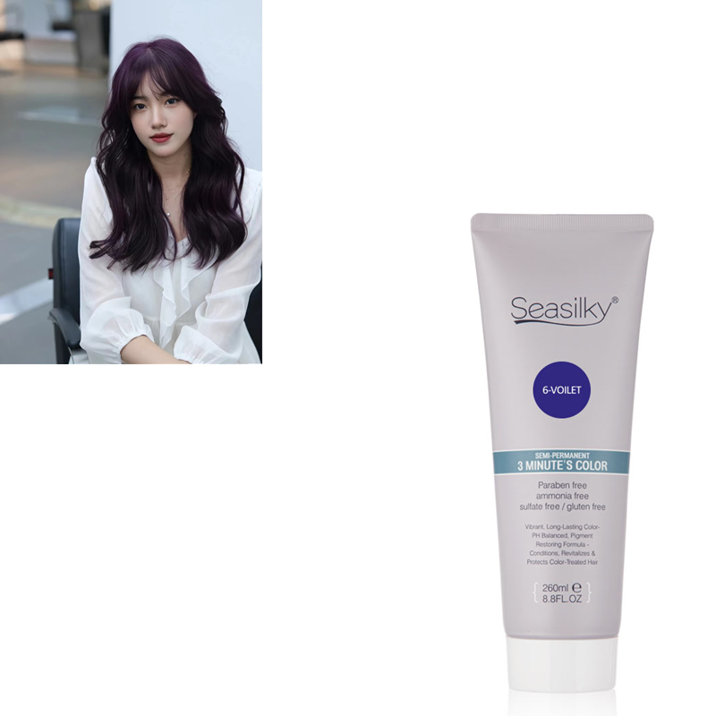 Semi permanent Hair Color Conditioner OEM