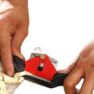 Cepillo de Carpintero para Madera, de un Solo Filo, Ajustable, Rojo y Negro, Herramientas Manuales para Carpintería, Bricolaje - Product Image 5