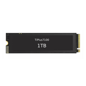 TiPlus7100 SSD NVMe PCIe 4.0 da 1TB M.2 2280, 7000/6000MB/s R/W, 3D TLC, HMB Senza DRAM, SSD per Gaming e Lavoro - Product Image 1