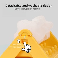 Haute qualité Détachable Plastique Rotatif Aliment coulant Interactif Accessoire animal domestique Produits Jouet chien chat