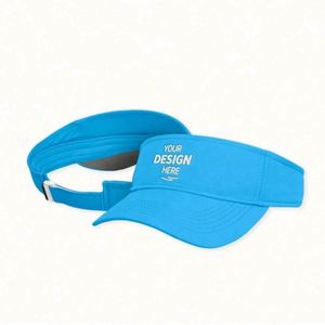 Visera Unisex de Algodón y Poliéster, Gorra Deportiva con Bordado Personalizado para Actividades Casuales al Aire Libre, Viajes y Uso Diario - Product Image 1