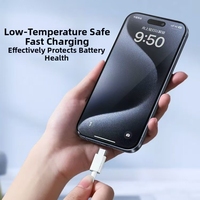 Câble de charge rapide Type-C vers USB 3.0 de haute qualité avec gaine TPE blindée pour S8/S9 Plus, iPhone, ordinateur, appareil photo, écouteurs