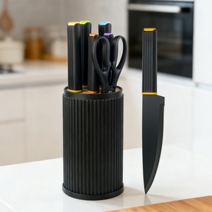 Juego de Cuchillos de Cocina de Acero Inoxidable Más Vendido, Cuchillo de Cocina Afilado y Accesorios, Juego de Cuchillos de Cocina con Tijeras para Cocina - Product Image 6