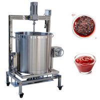 Marmite automatique pour sauce soja boeuf sauce tomate chili bouilloire de cuisson wok confiture farce mélange de cuisson machine de cuisson avec grattoir