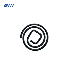 Fabrieksdirect, lage prijs, op maat gemaakte OEM 65Mn zwarte vlakke volute spiraal torsievering voor veiligheidsgordelonderdelen - Product Image 4