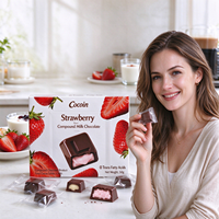 Bouchées de chocolat probiotiques aux ingrédients naturels et formule personnalisée pour enfants et adultes
