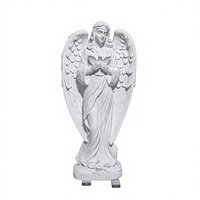 Monument funéraire Angel Headstones, monument commémoratif avec double cœur et ange