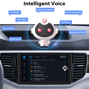 Radio para Auto Android Podofo de 8 Núcleos, 8+128GB, <span class=keywords><strong>2</strong></span> Din, Pantalla QLED de 10.1 Pulgadas, Carplay, Android Auto, DSP, GPS de Alta Resolución, WIFI, 4G LTE, BT, OBD2, DAB, OEM de Fábrica - Product Image 5