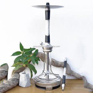 Aureate Atmosphérique En Aluminium Verre Résine Narguilé Shisha Pour Fumer Du Tabac Narguile Sheesha <span class=keywords><strong>Chciha</strong></span> Night Club Bar Lounge Party - Product Image 2