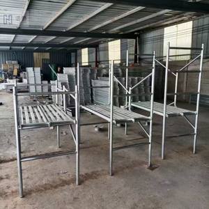 Métal galvanisé à chaud léger d'échafaudage de cadre en H pliable professionnel pour l'<span class=keywords><strong>escalier</strong></span> et l'entrepôt en vente - Product Image 6