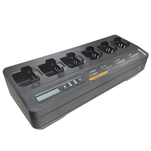 เครื่องชาร์จแบตเตอรี่แบบหลายช่อง PMPN4289 สำหรับวิทยุสื่อสาร XPR 7550e DGP8550e DP4400 ชาร์จเร็วแบบตั้งโต๊ะ ช่องชาร์จ 6 ช่อง - Product Image 2
