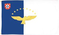 Expédition rapide, nouveau drapeau numérique imprimé pour l'extérieur, 3x5 pieds, Azores, pour décorations