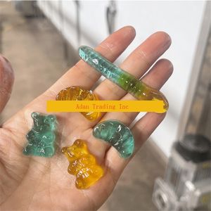 Ligne de production de coulée de gelée de couleur entièrement automatique équipement de moulage de bonbons mous de dessin animé machines de bonbons mous - Product Image 6