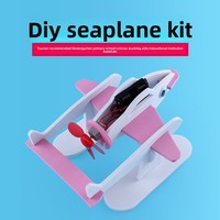 Kit Eksperimen Sains Pesawat Laut Listrik DIY untuk Anak-anak & Remaja - Robot Ikan Terbang dengan Paket Bahan