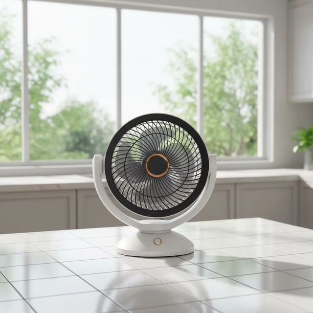 Certified Household Table Fan For Office English Desk Fan White High Speed Table Fan