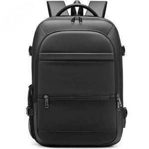 New <b>Backpack</b> USB Charging <b>Simple</b> Business <b>Backpack</b> for Men and Women Waterproof Expansion Large Capacity Computer <b>Backpack</b> - Product Image 2