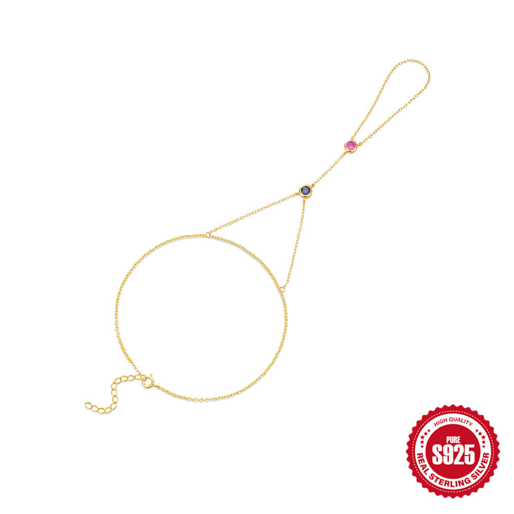 Gold Colorful CZ