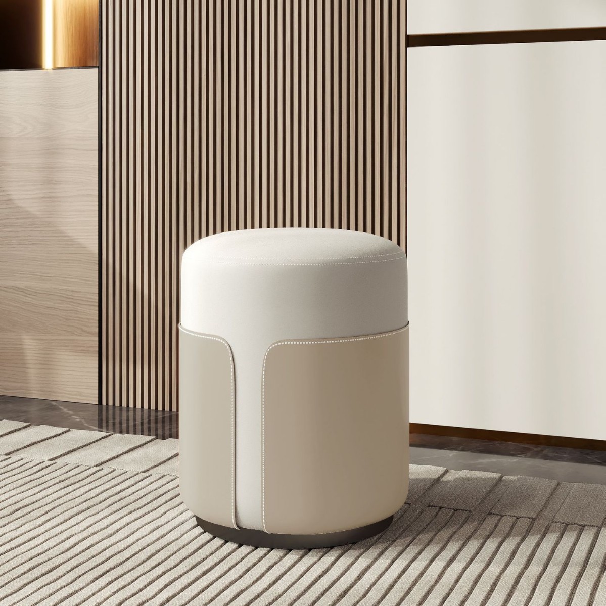 B1# base noire en acier au carbone de couleur champagne blanc