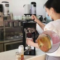 Scelleuse à boîtes en acier inoxydable à manivelle avec un design écologique