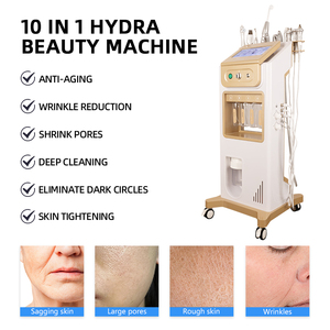 Appareil Hydra Beauty Vertical 10 en 1, hydrodermabrasion, jet d'oxygène, lifting du visage, équipement de raffermissement de la peau pour salon de beauté - Product Image 2