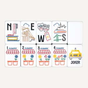NEXUS New York Mahjong Set Big Landmarks American Mahjong Set by My Mahjong Line of Liberty & Taxi Design Premium Tiles - Product Image 6